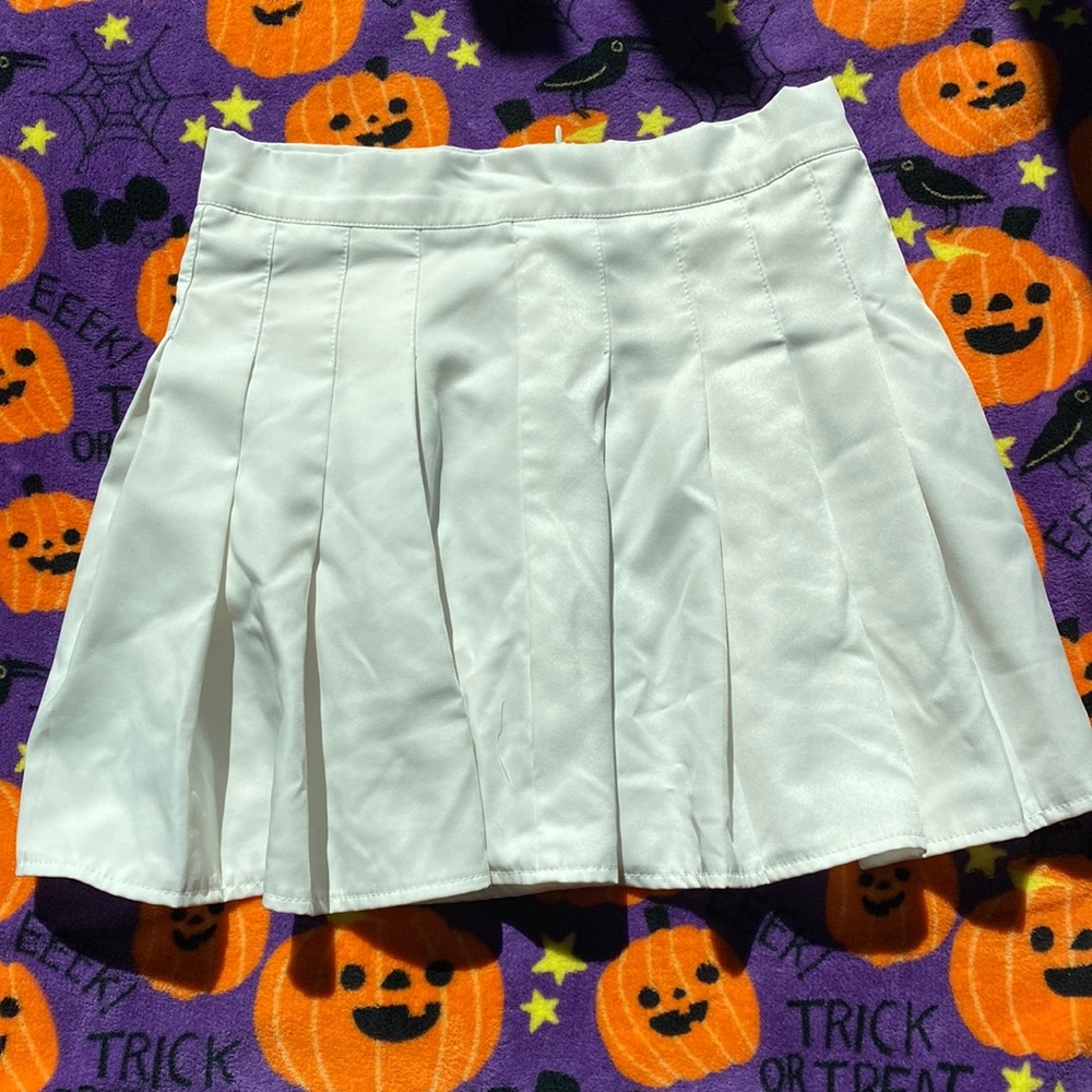 White Tennis Skirt